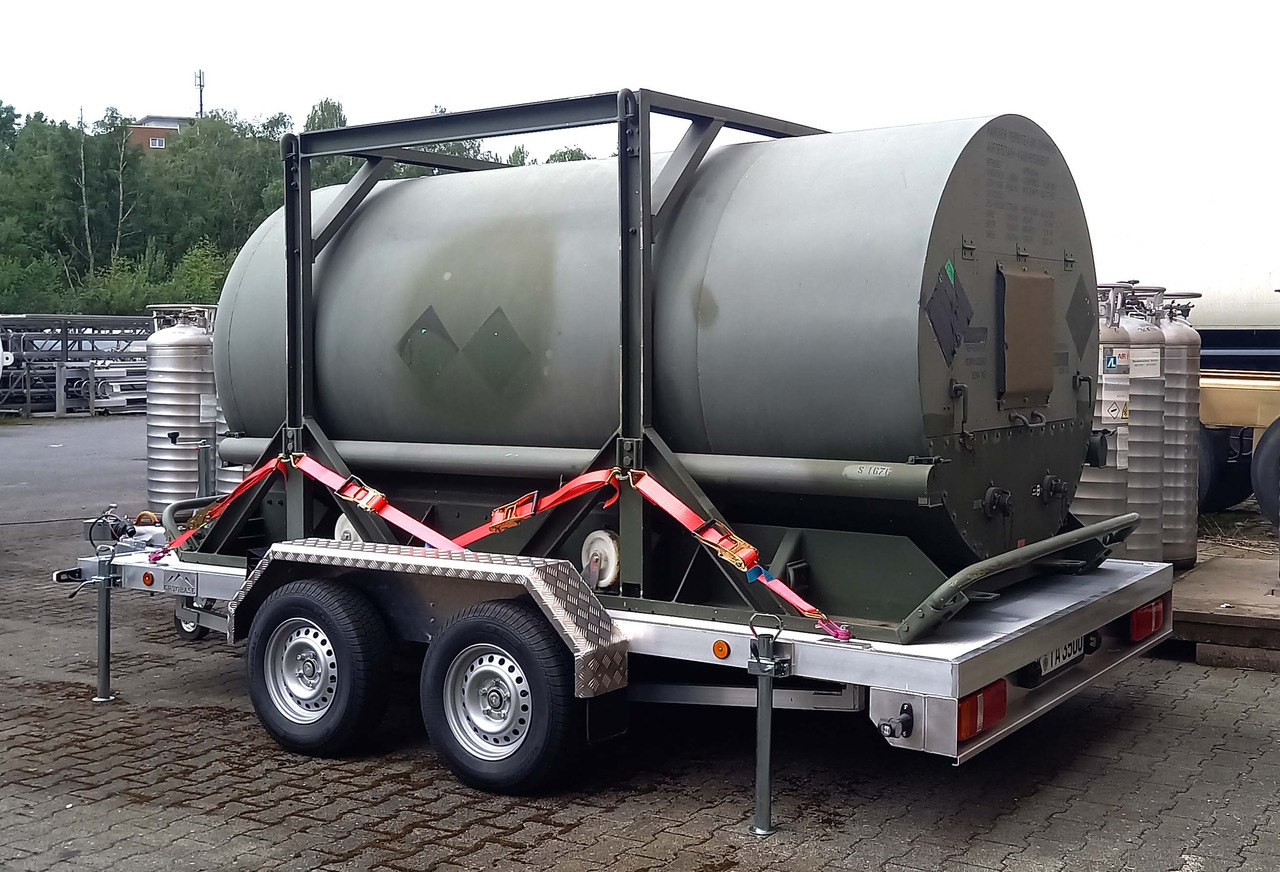 CRYOBASE Gas tank cryogenic trailer used for nitrogen, oxygen, argon - Rơ moóc bồn: hình 3 CRYOBASE Gas tank cryogenic trailer used for nitrogen, oxygen, argon - Rơ moóc bồn: hình 3