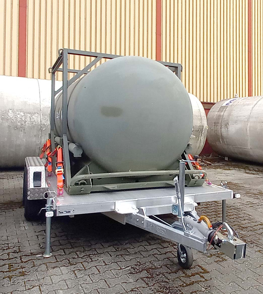 CRYOBASE Gas tank cryogenic trailer used for nitrogen, oxygen, argon - Rơ moóc bồn: hình 5 CRYOBASE Gas tank cryogenic trailer used for nitrogen, oxygen, argon - Rơ moóc bồn: hình 5