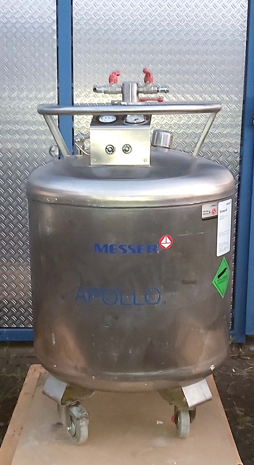 Messer Dewar vessel for liquid nitrogen cryogenic Cryotherm Apollo 200 liters - Bồn chứa: hình 1 Messer Dewar vessel for liquid nitrogen cryogenic Cryotherm Apollo 200 liters - Bồn chứa: hình 1