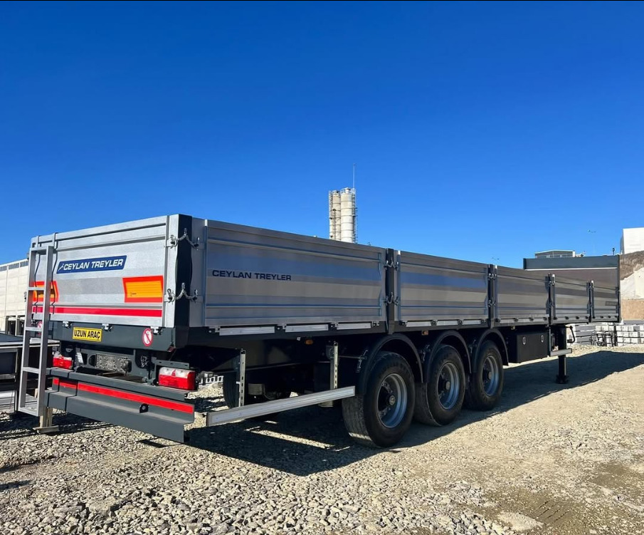 CEYLAN 3 AXLES FLATBED&PLATFORM WITH SIDE COVER - Sơ mi rơ moóc thùng lửng/ Phẳng: hình 2 CEYLAN 3 AXLES FLATBED&PLATFORM WITH SIDE COVER - Sơ mi rơ moóc thùng lửng/ Phẳng: hình 2
