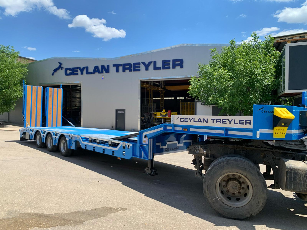 CEYLAN 3 AXLES STANDART & EXTENDABLE LOWBED - Sơ mi rơ moóc thùng thấp: hình 1 CEYLAN 3 AXLES STANDART & EXTENDABLE LOWBED - Sơ mi rơ moóc thùng thấp: hình 1