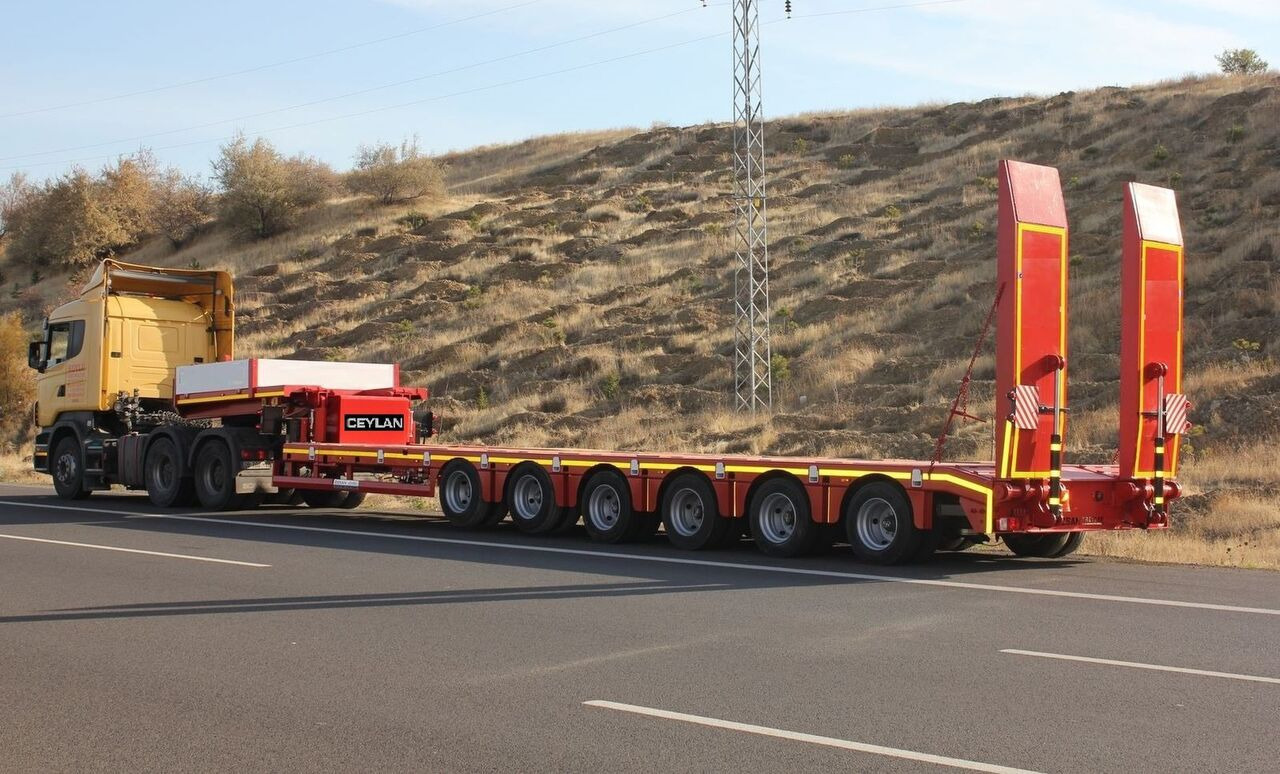 CEYLAN 6 AXLES STANDART & EXTENDABLE LOWBED - Sơ mi rơ moóc thùng thấp: hình 4 CEYLAN 6 AXLES STANDART & EXTENDABLE LOWBED - Sơ mi rơ moóc thùng thấp: hình 4