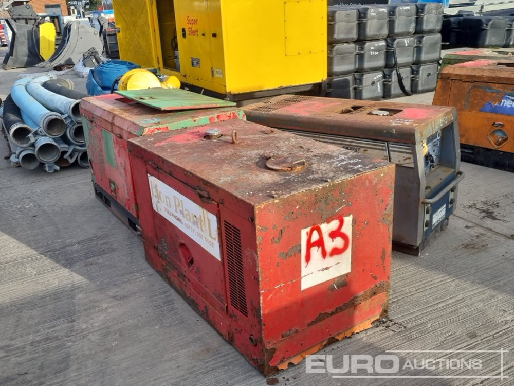 110Volt Generator/Welder, 3 Cylinder Engine (2 of), 230Volt Generator/Welder, Engine - Bộ phát điện: hình 3 110Volt Generator/Welder, 3 Cylinder Engine (2 of), 230Volt Generator/Welder, Engine - Bộ phát điện: hình 3