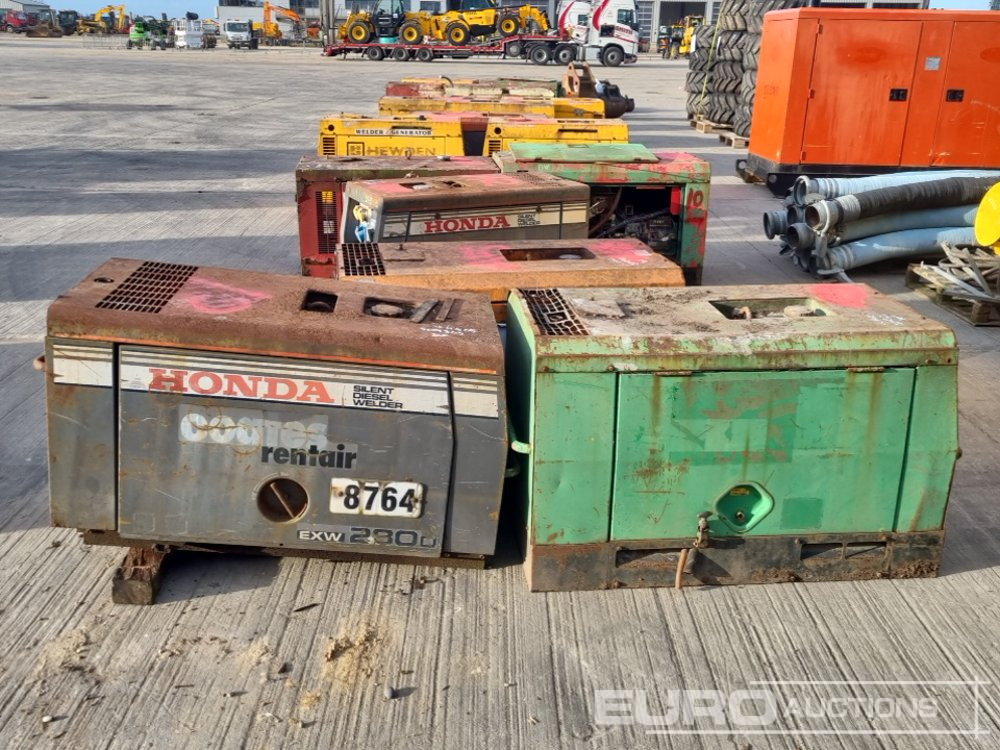 Bộ phát điện 110Volt Generator/Welder, 3 Cylinder Engine (2 of), 230Volt Generator/Welder, Engine (Parts Missing): hình 6