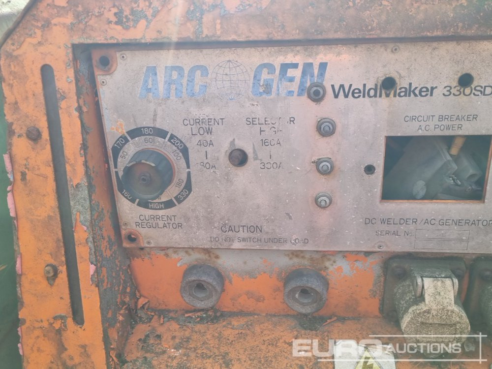 Bộ phát điện 110Volt Generator/Welder, 3 Cylinder Engine (2 of), 230Volt Generator/Welder, Engine (Parts Missing): hình 10
