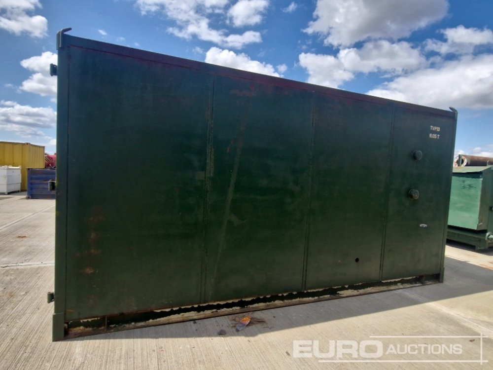16' x 8' Sound Proof Container (Cannot Be Reconsigned) - Container biển: hình 2 16' x 8' Sound Proof Container (Cannot Be Reconsigned) - Container biển: hình 2