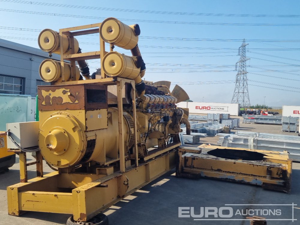 Bộ phát điện 1900kVA Generator, V16 Engine: hình 7