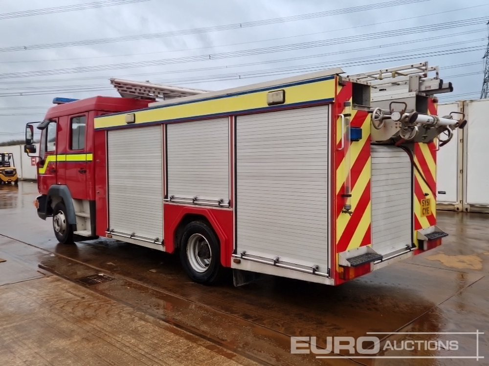 2001 MAN 4x2 Fire Engine, Manual Gearbox - Xe tải cứu hỏa: hình 3 2001 MAN 4x2 Fire Engine, Manual Gearbox - Xe tải cứu hỏa: hình 3