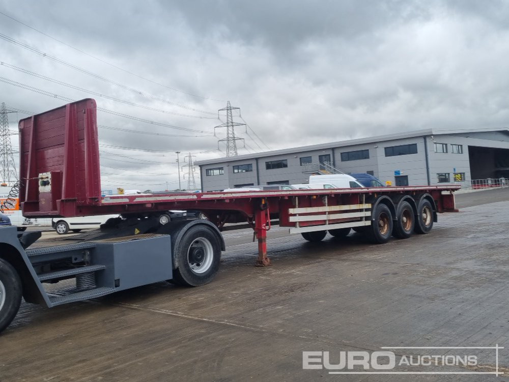 2002 General Trailers PJDSF3 - Sơ mi rơ moóc thùng lửng/ Phẳng: hình 1 2002 General Trailers PJDSF3 - Sơ mi rơ moóc thùng lửng/ Phẳng: hình 1