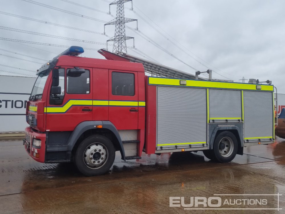 2002 MAN 4x2 Fire Engine, Automatic Gearbox (Reg. Docs. Available) - Xe tải cứu hỏa: hình 1 2002 MAN 4x2 Fire Engine, Automatic Gearbox (Reg. Docs. Available) - Xe tải cứu hỏa: hình 1