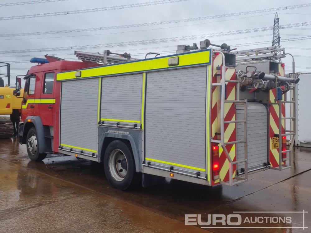 2002 MAN 4x2 Fire Engine, Automatic Gearbox (Reg. Docs. Available) - Xe tải cứu hỏa: hình 3 2002 MAN 4x2 Fire Engine, Automatic Gearbox (Reg. Docs. Available) - Xe tải cứu hỏa: hình 3