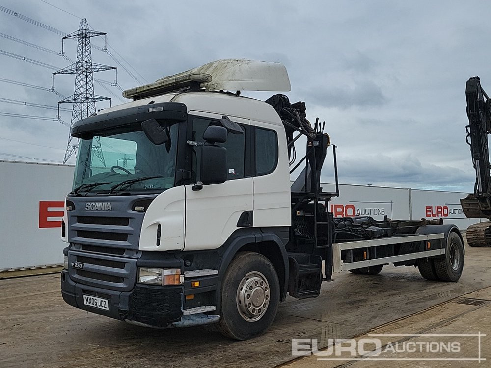 2006 Scania P230 - Xe tải nâng móc: hình 1 2006 Scania P230 - Xe tải nâng móc: hình 1