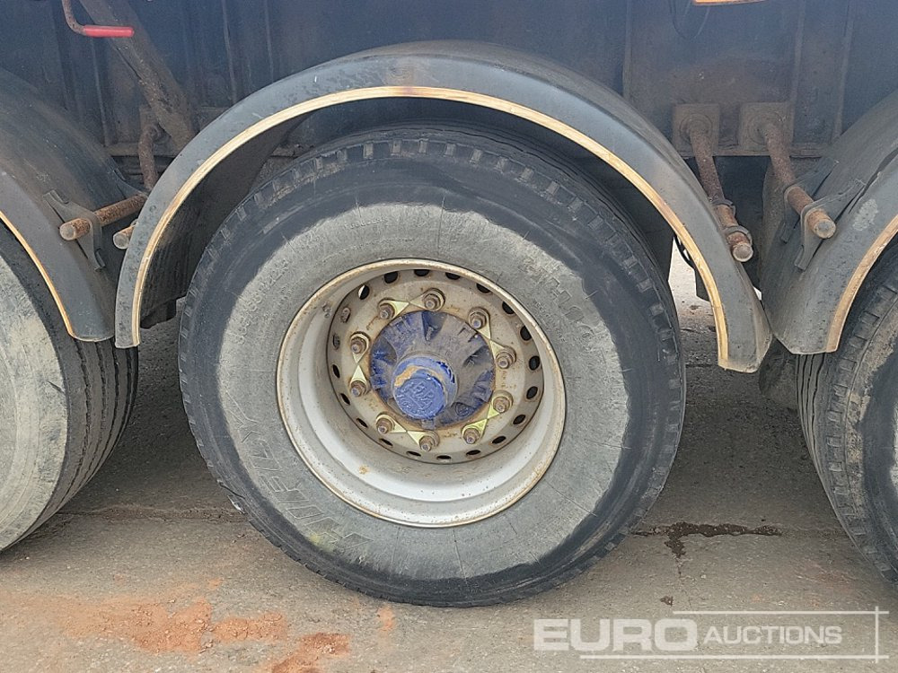 Sơ mi rơ moóc thùng lửng/ Phẳng 2007 SDC Trailer Tri Axle Extendable Flatbed Trailer, Twist Locks, Rear Steer: hình 14