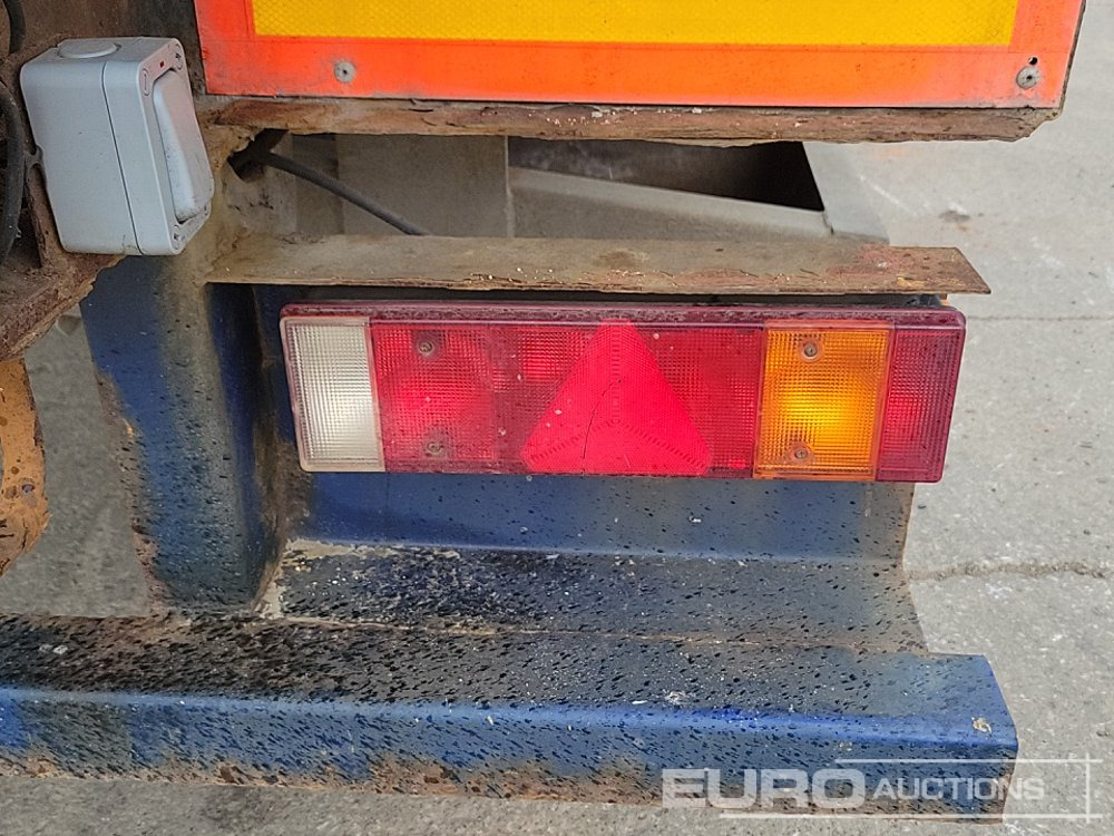 Sơ mi rơ moóc thùng lửng/ Phẳng 2007 SDC Trailer Tri Axle Extendable Flatbed Trailer, Twist Locks, Rear Steer: hình 31