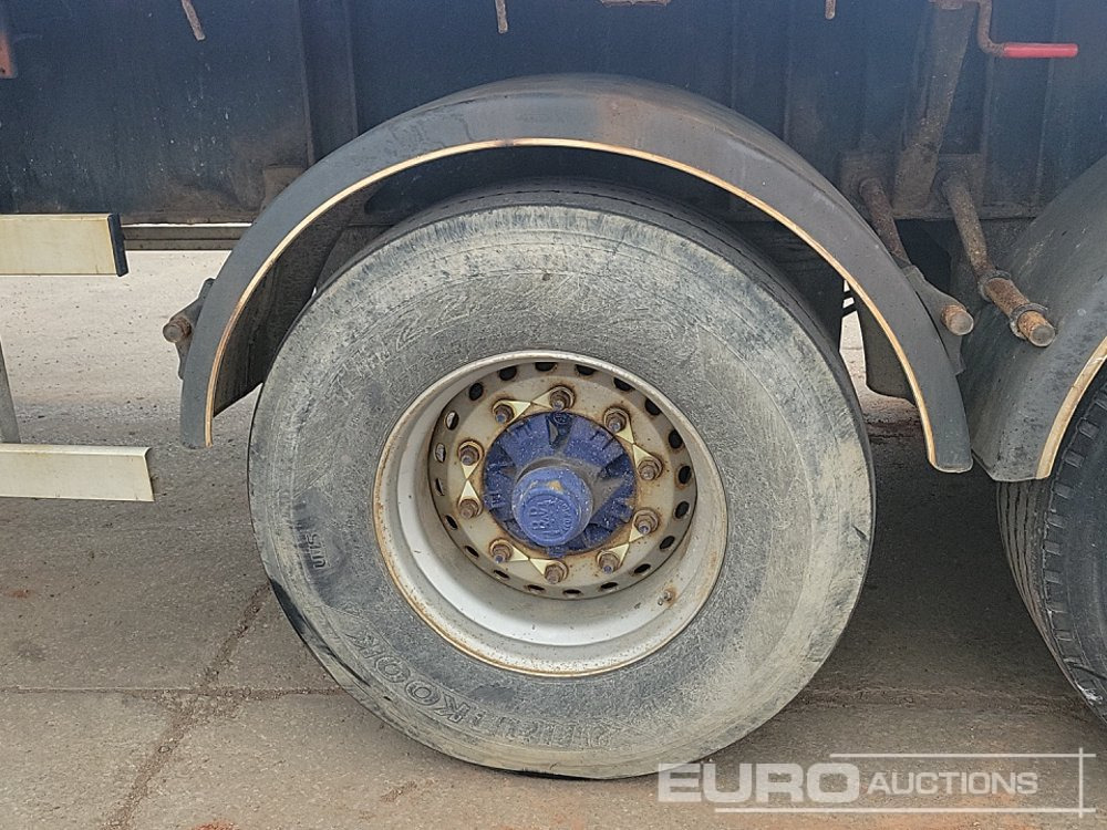 Sơ mi rơ moóc thùng lửng/ Phẳng 2007 SDC Trailer Tri Axle Extendable Flatbed Trailer, Twist Locks, Rear Steer: hình 15