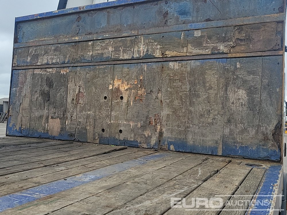 Sơ mi rơ moóc thùng lửng/ Phẳng 2007 SDC Trailer Tri Axle Extendable Flatbed Trailer, Twist Locks, Rear Steer: hình 9