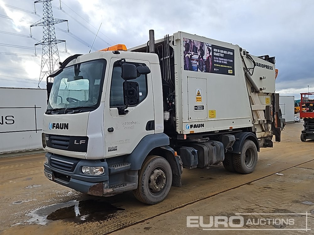 2010 DAF LF55.220 - Xe tải chở rác: hình 1 2010 DAF LF55.220 - Xe tải chở rác: hình 1