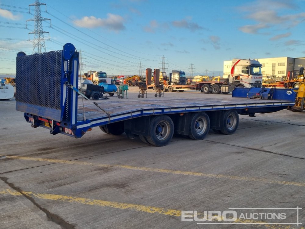 2010 Donbur Tri Axle Drawbar Low Loader Trailer, Winch, Hydraulic Ramp - Rơ moóc thùng thấp: hình 5 2010 Donbur Tri Axle Drawbar Low Loader Trailer, Winch, Hydraulic Ramp - Rơ moóc thùng thấp: hình 5