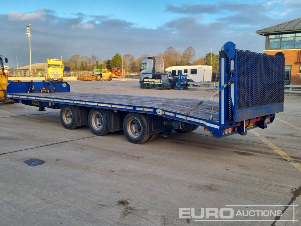 2010 Donbur Tri Axle Drawbar Low Loader Trailer, Winch, Hydraulic Ramp - Rơ moóc thùng thấp: hình 3 2010 Donbur Tri Axle Drawbar Low Loader Trailer, Winch, Hydraulic Ramp - Rơ moóc thùng thấp: hình 3