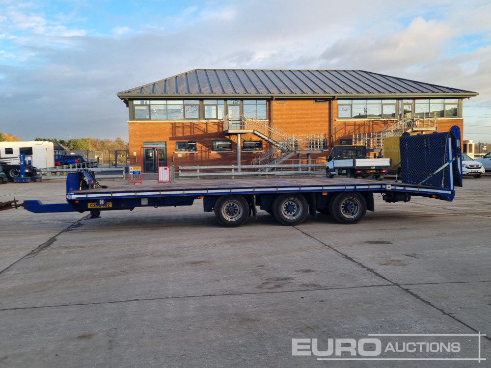 2010 Donbur Tri Axle Drawbar Low Loader Trailer, Winch, Hydraulic Ramp - Rơ moóc thùng thấp: hình 2 2010 Donbur Tri Axle Drawbar Low Loader Trailer, Winch, Hydraulic Ramp - Rơ moóc thùng thấp: hình 2