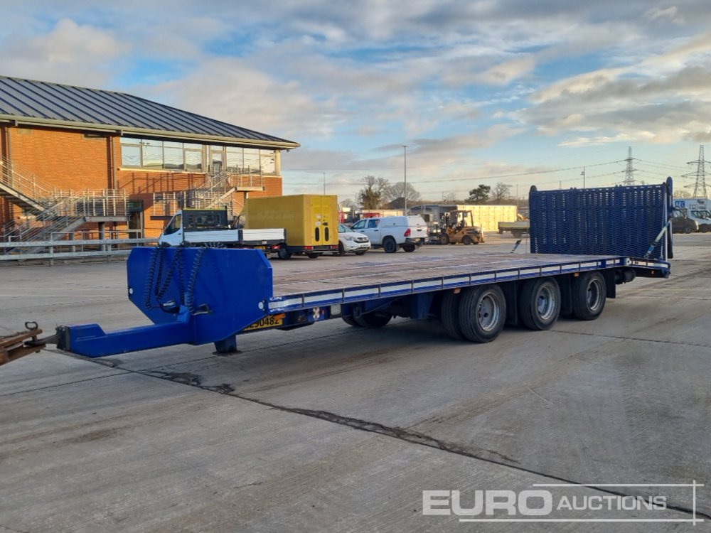 2010 Donbur Tri Axle Drawbar Low Loader Trailer, Winch, Hydraulic Ramp - Rơ moóc thùng thấp: hình 1 2010 Donbur Tri Axle Drawbar Low Loader Trailer, Winch, Hydraulic Ramp - Rơ moóc thùng thấp: hình 1