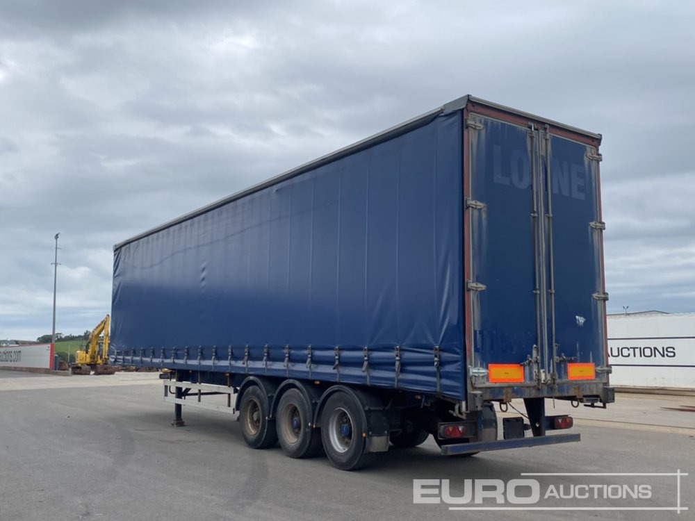 2010 Lawrence David SDC 45' Tri Axle Curtainsider Trailer - Sơ mi rơ moóc mui bạt: hình 3 2010 Lawrence David SDC 45' Tri Axle Curtainsider Trailer - Sơ mi rơ moóc mui bạt: hình 3