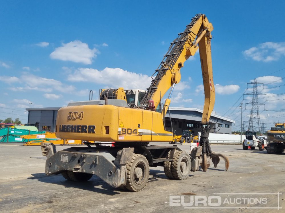 2010 Liebherr A904C HD Litronic - Máy xúc bánh lốp: hình 5 2010 Liebherr A904C HD Litronic - Máy xúc bánh lốp: hình 5