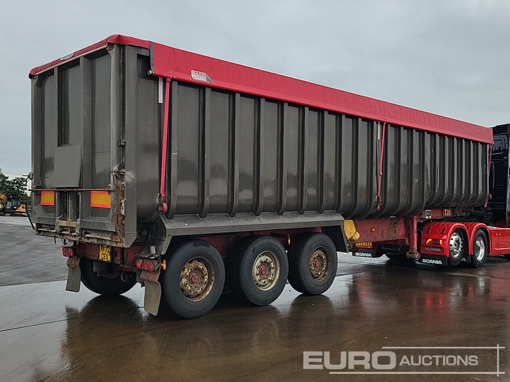 2011 Wilcox Tri Axle Bulk Tipping Trailer, Front Lift Axle, Easy Sheet (Plating Certificate Available) - Sơ mi rơ moóc ben: hình 5 2011 Wilcox Tri Axle Bulk Tipping Trailer, Front Lift Axle, Easy Sheet (Plating Certificate Available) - Sơ mi rơ moóc ben: hình 5