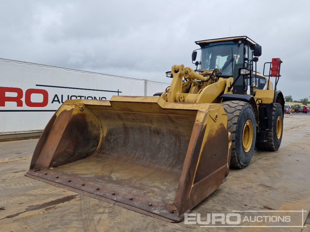2012 CAT 966K - Máy xúc lật bánh lốp: hình 1 2012 CAT 966K - Máy xúc lật bánh lốp: hình 1