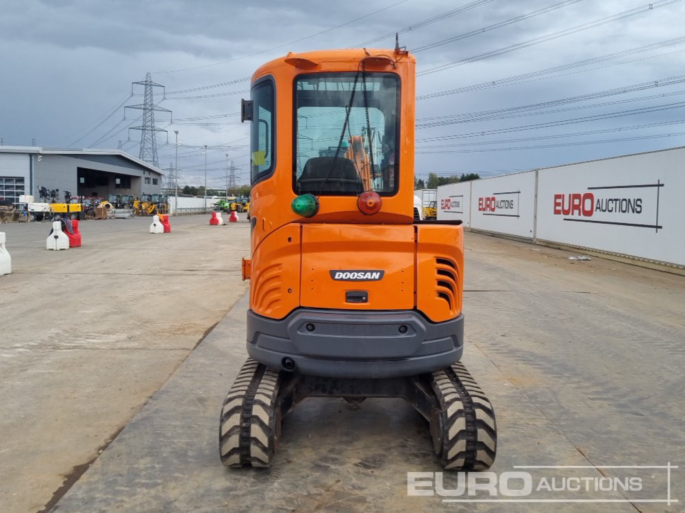2013 Doosan DX27Z - Máy xúc mini: hình 4 2013 Doosan DX27Z - Máy xúc mini: hình 4