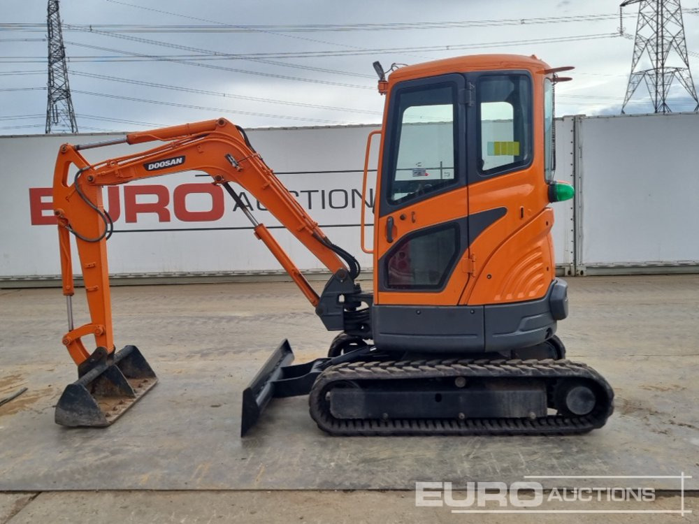 2013 Doosan DX27Z - Máy xúc mini: hình 2 2013 Doosan DX27Z - Máy xúc mini: hình 2