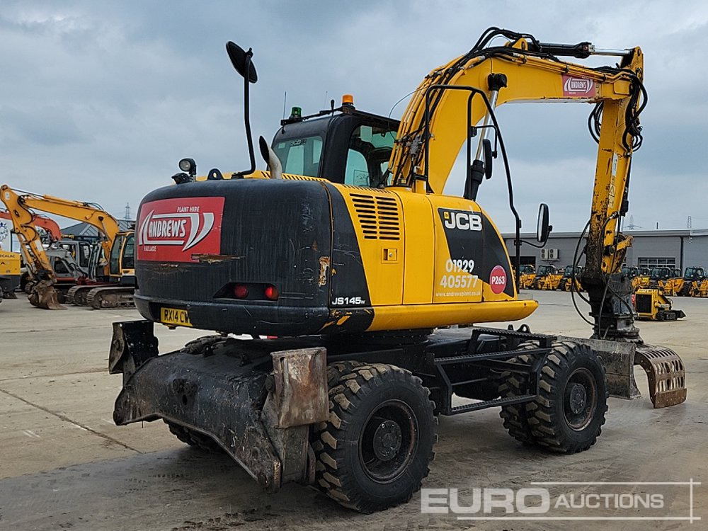2013 JCB JS145W - Máy xúc bánh lốp: hình 5 2013 JCB JS145W - Máy xúc bánh lốp: hình 5