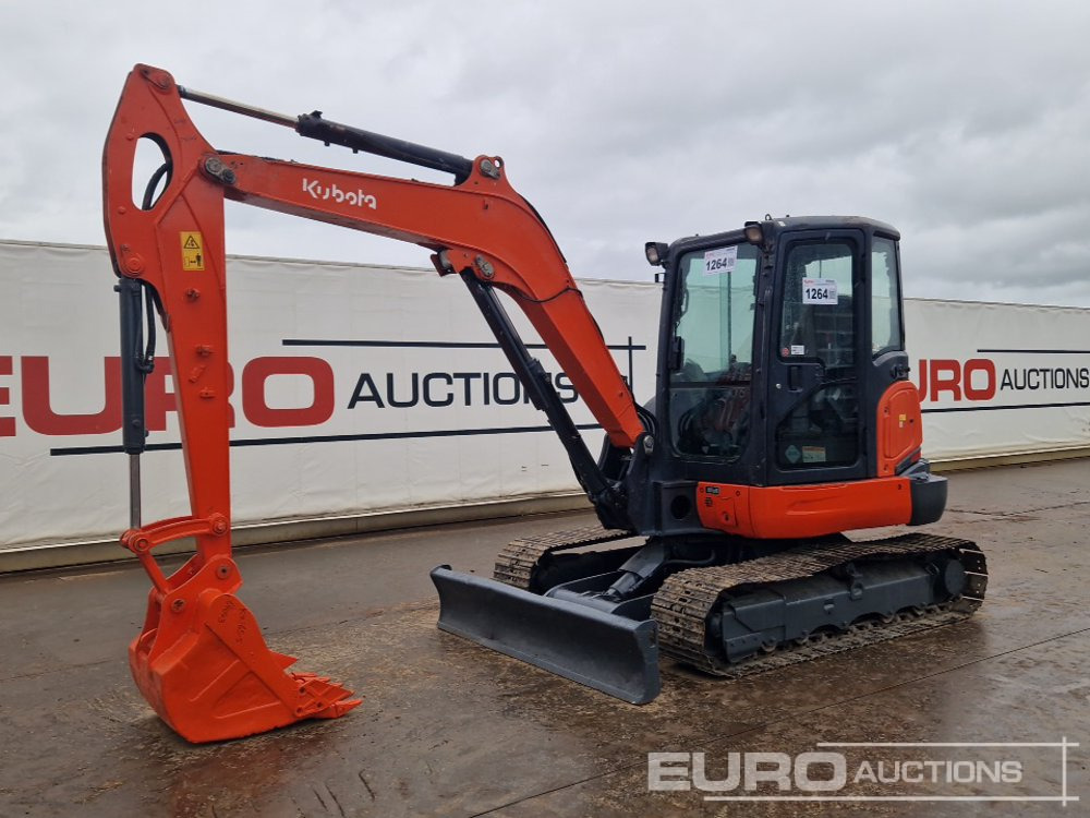 2013 Kubota KX165-5 - Máy xúc mini: hình 1 2013 Kubota KX165-5 - Máy xúc mini: hình 1