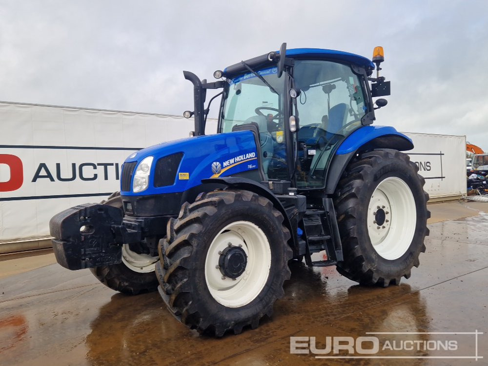 2013 New Holland T6.140 - Máy cày: hình 1 2013 New Holland T6.140 - Máy cày: hình 1