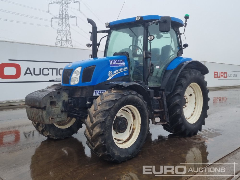2013 New Holland T6.160 - Máy cày: hình 1 2013 New Holland T6.160 - Máy cày: hình 1