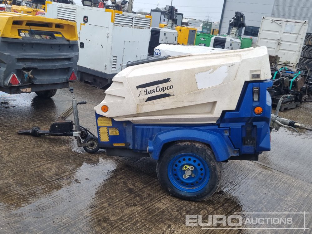 2014 Atlas Copco XAS47KD 92CFM - Máy nén khí: hình 2 2014 Atlas Copco XAS47KD 92CFM - Máy nén khí: hình 2