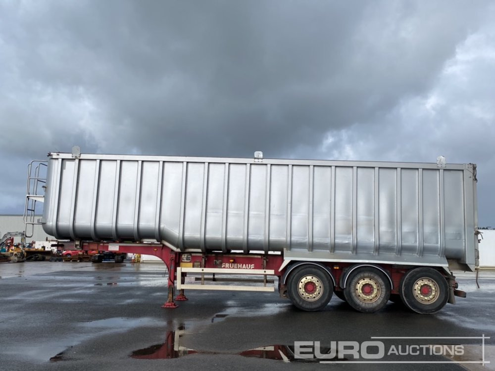 2014 Fruehauf Tri Axle Bluk Tipping Trailer, Roll Over Cover - Sơ mi rơ moóc ben: hình 2 2014 Fruehauf Tri Axle Bluk Tipping Trailer, Roll Over Cover - Sơ mi rơ moóc ben: hình 2