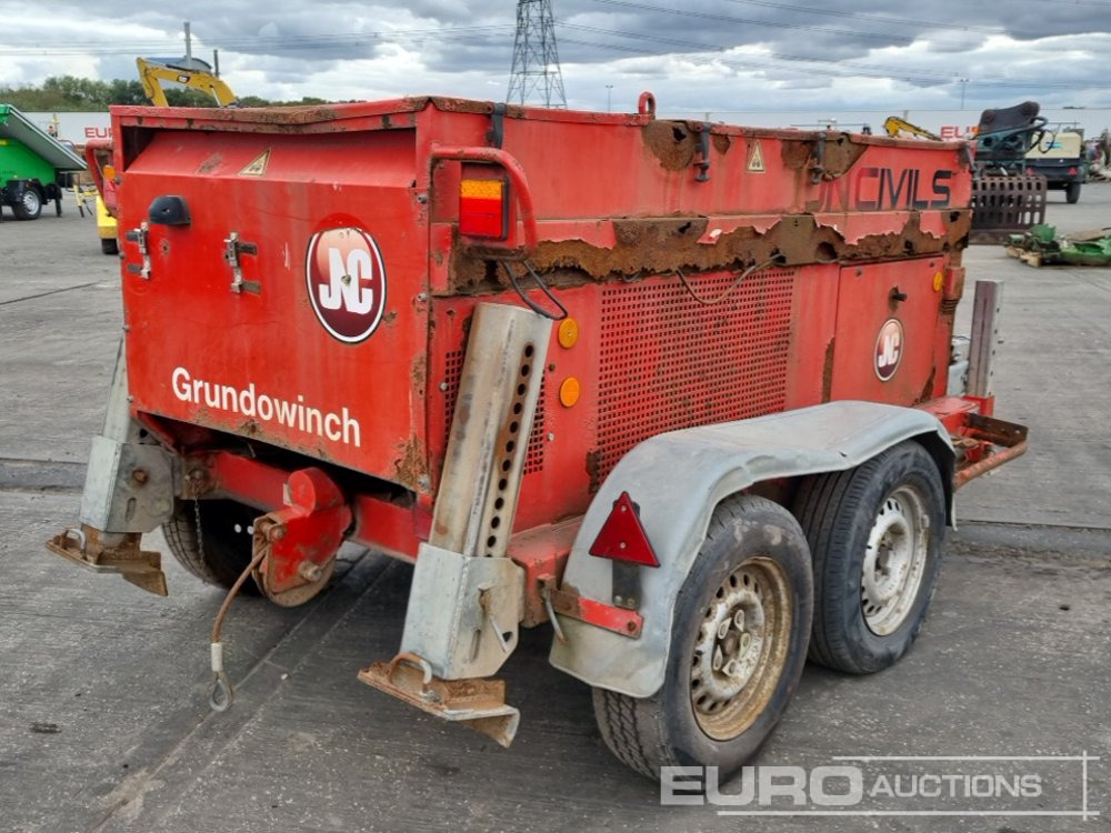 2014 Grundowinch Twin Axle Winch, Kohler Engine - Tay quay: hình 5 2014 Grundowinch Twin Axle Winch, Kohler Engine - Tay quay: hình 5