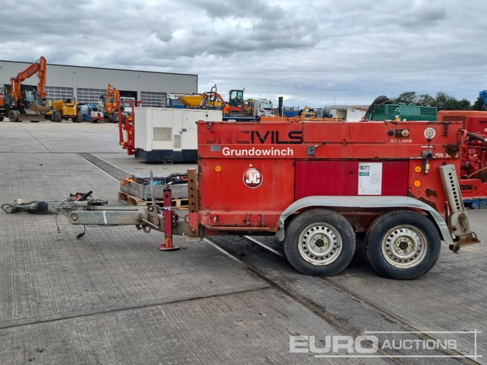 2014 Grundowinch Twin Axle Winch, Kohler Engine - Tay quay: hình 2 2014 Grundowinch Twin Axle Winch, Kohler Engine - Tay quay: hình 2