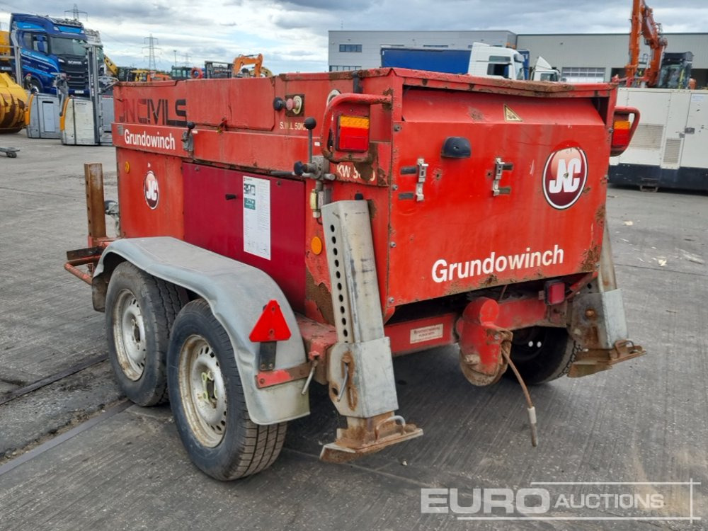 2014 Grundowinch Twin Axle Winch, Kohler Engine - Tay quay: hình 3 2014 Grundowinch Twin Axle Winch, Kohler Engine - Tay quay: hình 3