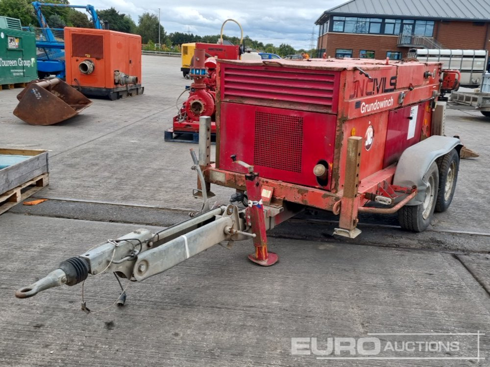 2014 Grundowinch Twin Axle Winch, Kohler Engine - Tay quay: hình 1 2014 Grundowinch Twin Axle Winch, Kohler Engine - Tay quay: hình 1