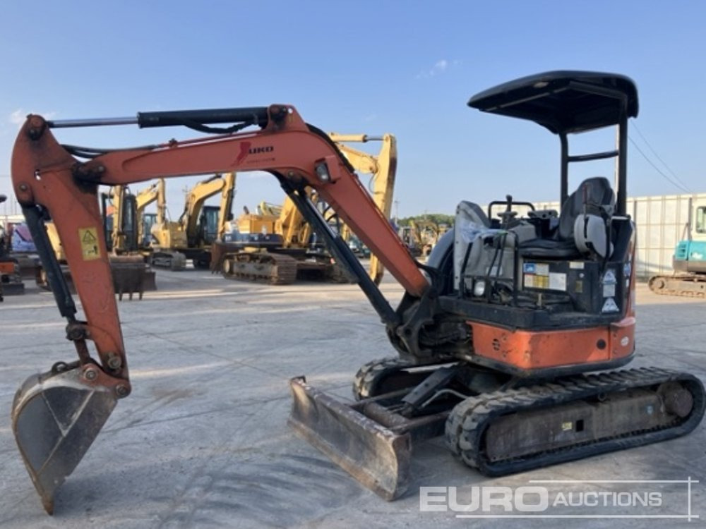 2014 Hitachi ZX30U-5A - Máy xúc mini: hình 1 2014 Hitachi ZX30U-5A - Máy xúc mini: hình 1