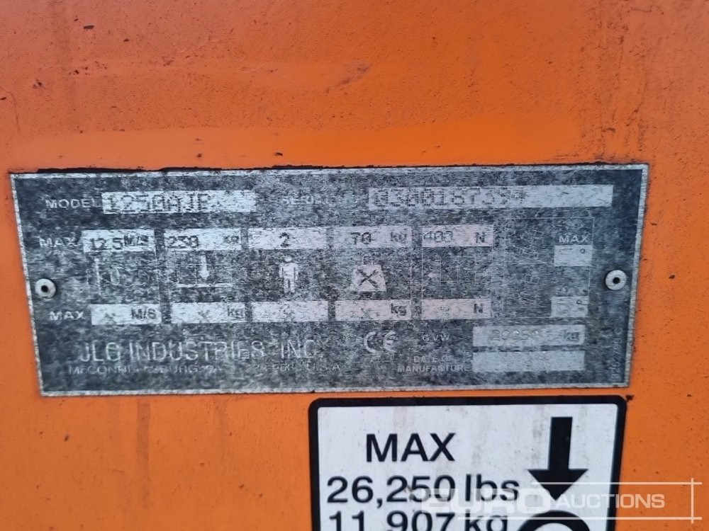 Xe nâng người nhiều khớp nối 2014 JLG 1250AJP: hình 46