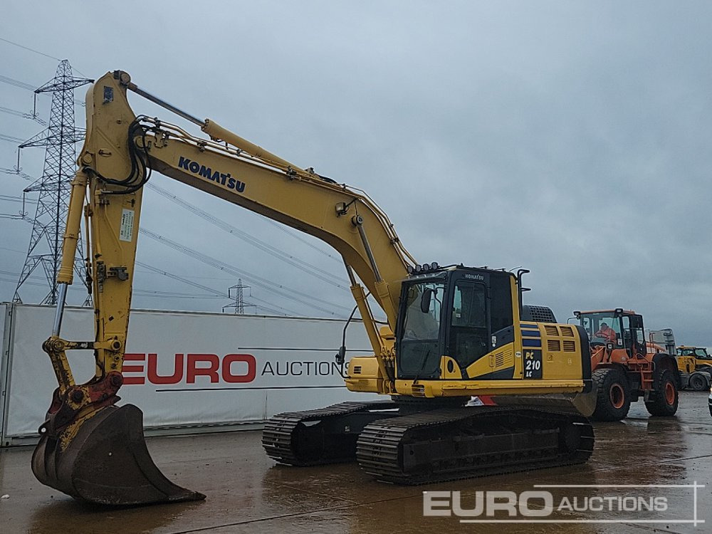 2014 Komatsu PC210LC-10 - Máy xúc bánh xích: hình 1 2014 Komatsu PC210LC-10 - Máy xúc bánh xích: hình 1