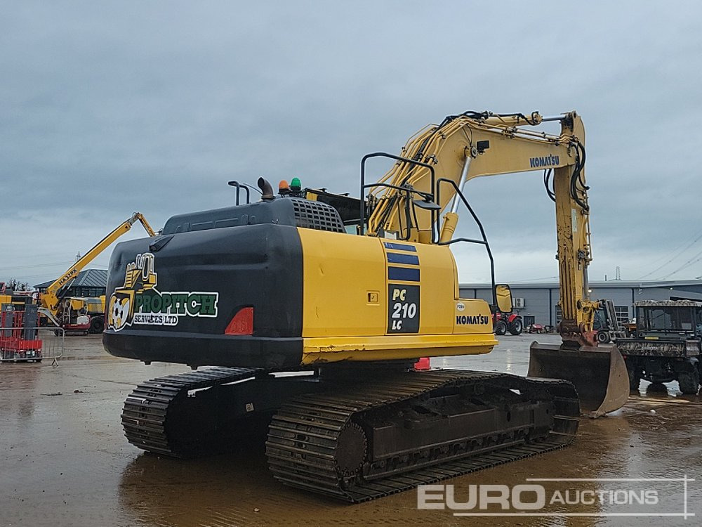 2014 Komatsu PC210LC-10 - Máy xúc bánh xích: hình 5 2014 Komatsu PC210LC-10 - Máy xúc bánh xích: hình 5