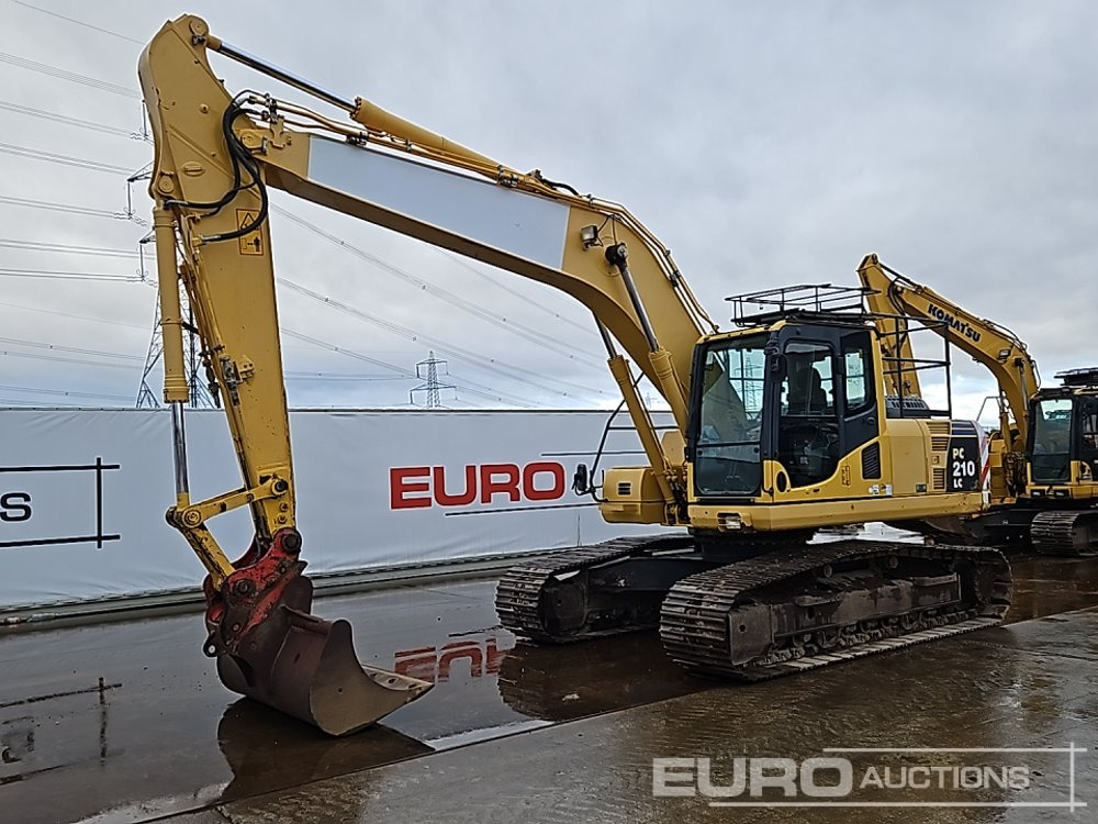 2014 Komatsu PC210LC-8 - Máy xúc bánh xích: hình 1 2014 Komatsu PC210LC-8 - Máy xúc bánh xích: hình 1