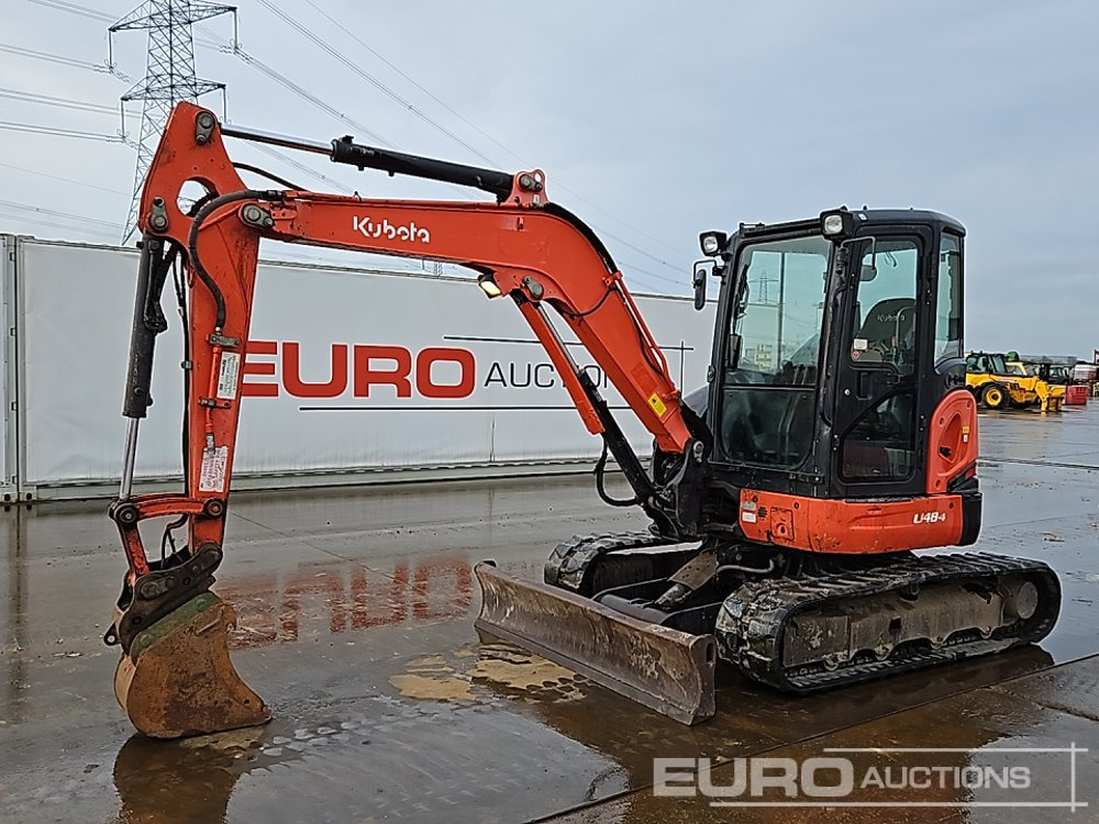 2014 Kubota U48-4 - Máy xúc mini: hình 1 2014 Kubota U48-4 - Máy xúc mini: hình 1