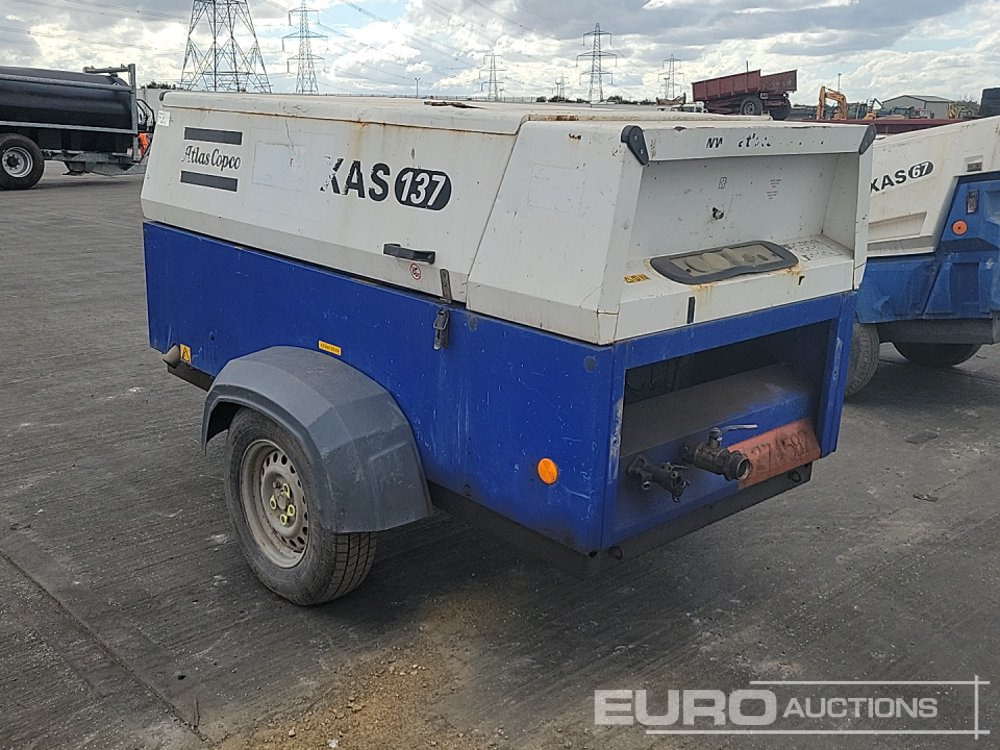 2015 Atlas Copco XAS137 269CFM - Máy nén khí: hình 3 2015 Atlas Copco XAS137 269CFM - Máy nén khí: hình 3