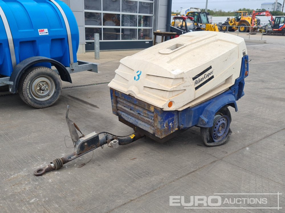2015 Atlas Copco XAS47KD - Máy nén khí: hình 1 2015 Atlas Copco XAS47KD - Máy nén khí: hình 1