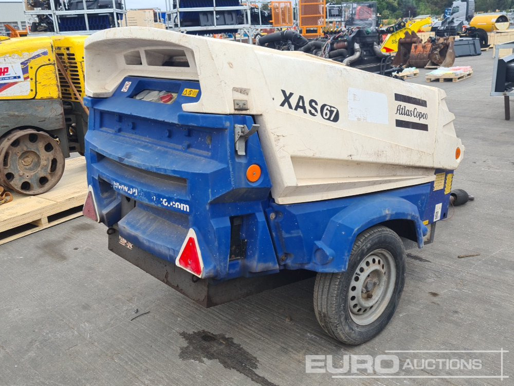 2015 Atlas Copco XAS67KD - Máy nén khí: hình 5 2015 Atlas Copco XAS67KD - Máy nén khí: hình 5